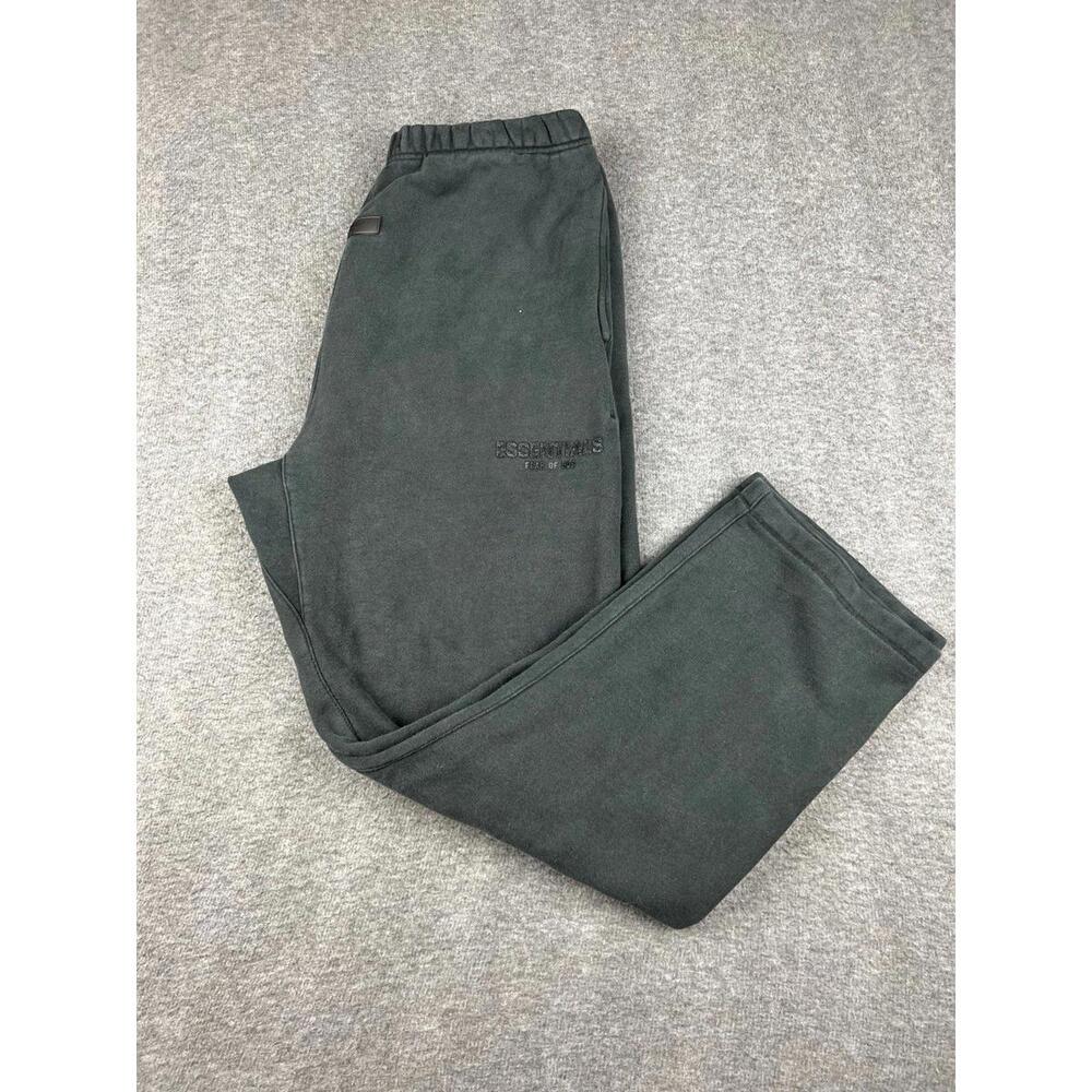 Essentials Fear of God Sweatpants Black Cozy Size XL